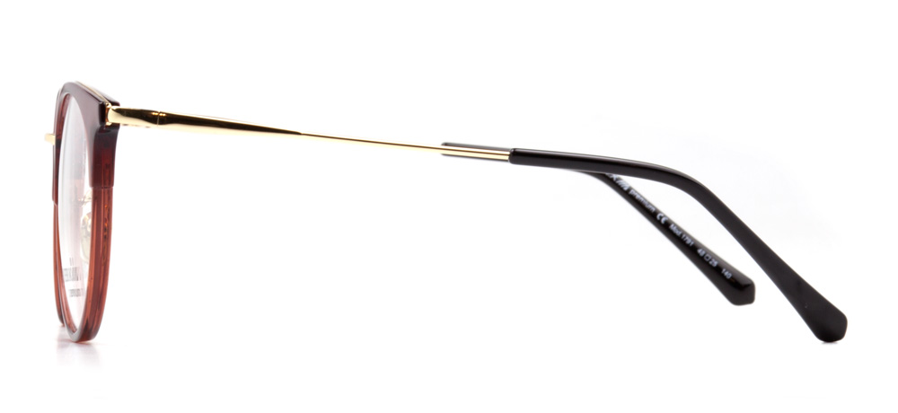 BENX PREMIUM Eyeglasses Teenage Woman Round Full-Rimmed Grilamid (TR90) Unfiltered BXPRM 1791-15